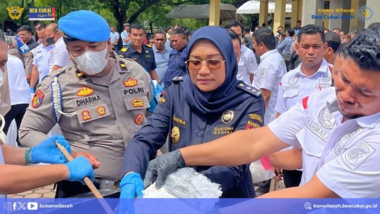 Bea Cukai: Separuh Tangkapan Narkoba Nasional Berasal dari Aceh