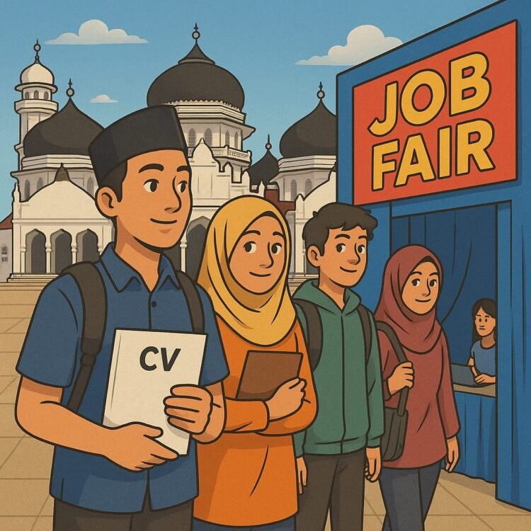 Sulit Mendapatkan Pekerjaan di Banda Aceh, Lulusan Sarjana Paling Rentan