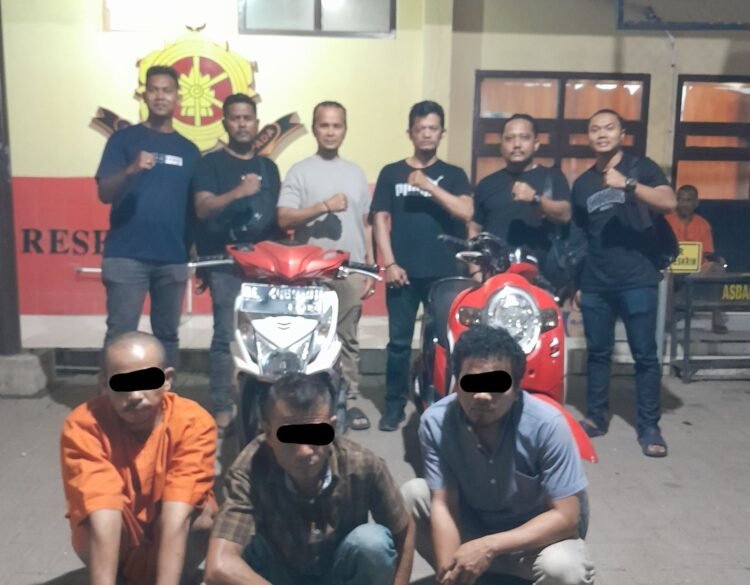 Polisi Tangkap Pelaku Curanmor di Banda Aceh, Motor Curian Dijual ke Pidie dan Pijay