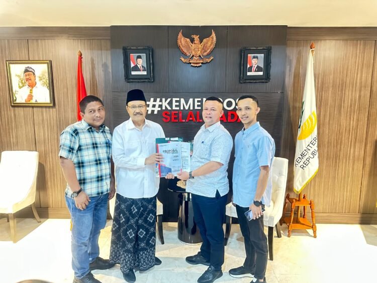 Bupati Aceh Utara Temui Mensos, Bahas Program Peningkatan Kesejahteraan