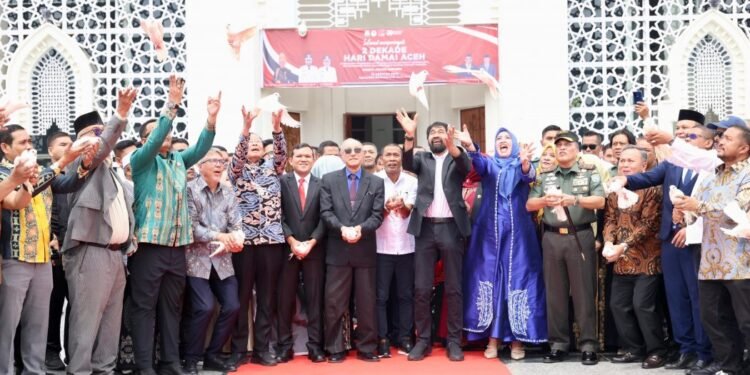 Gubernur Mualem Sebut Aceh Pasca 20 Tahun Damai Jadi Salah Satu Daerah Teraman di Indonesia.