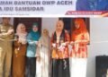DWP Aceh Serahkan Rumah Sangat Sederhana kepada Warga Miskin Ekstrem di Aceh Jaya