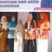 DWP Aceh Serahkan Rumah Sangat Sederhana kepada Warga Miskin Ekstrem di Aceh Jaya