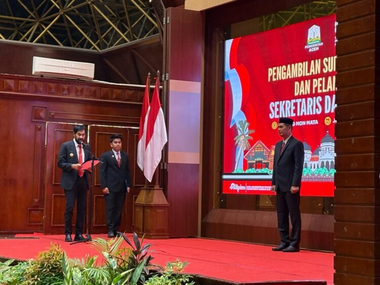 Mualem Nilai M. Nasir Sosok yang Tepat Jabat Sekda Aceh