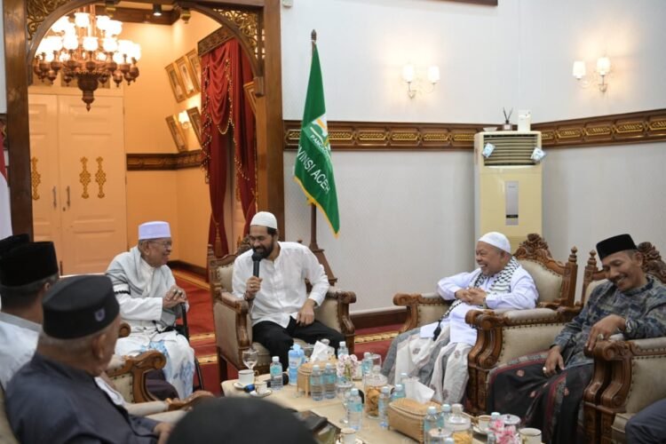 Gubernur Aceh Siap Dukung Program Kerja MUNA, Masukan Ulama Bantu Pemerintah Aceh