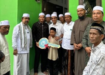 Tepat 100 Hari Wafat Ibunya, Anak Yatim Piatu di Lhoksukon Terima Rumah Bantuan dari Majelis Shalawat Asyifa