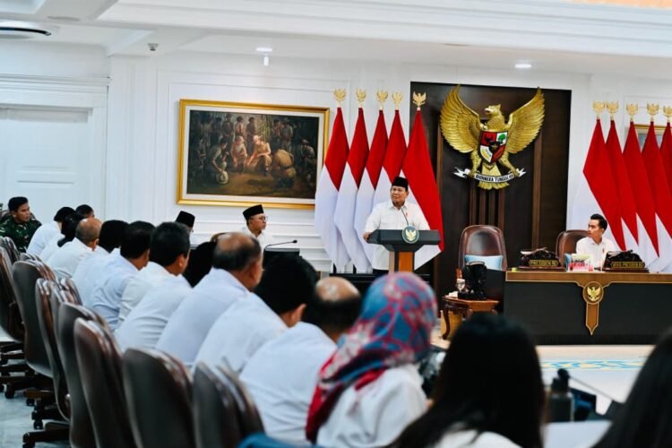 Pimpin Sidang Kabinet, Presiden Prabowo Instruksikan Jajaran Perkuat Stabilitas Nasional