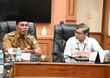 Kunjungi BPKP, Syech Muharram Ingin Perkuat Pengawasan Pembangunan di Aceh Besar