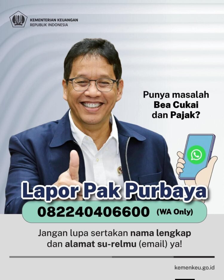 Menteri Keuangan Purbaya Yudhi Sadewa