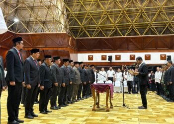 Gubernur Mualem Lantik Kepala SKPA Baru, Ini Nama-namanya