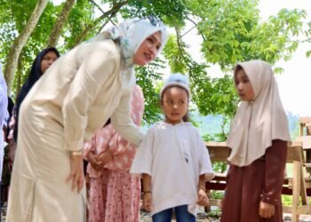 Ke Pedalaman Aceh Utara, Kak Na Hibur Yatim dan Jemput Aspirasi