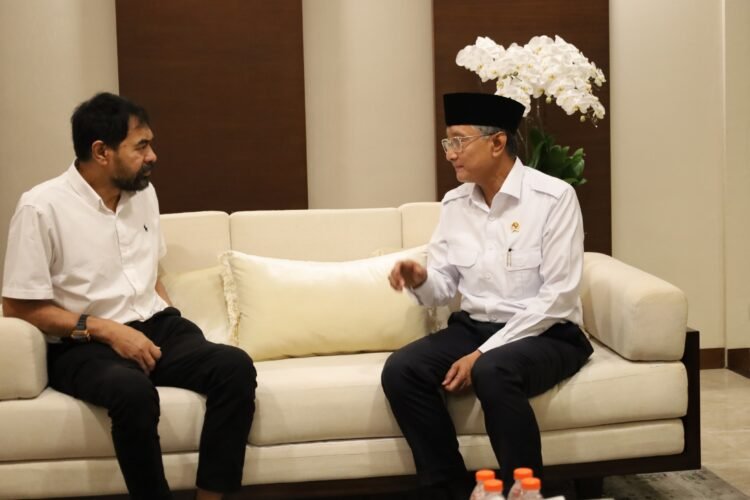 Gubernur Mualem Bahas Tindak Lanjut Pembangunan Terowongan Geurutee dan Jalan Tol dengan Menteri PU