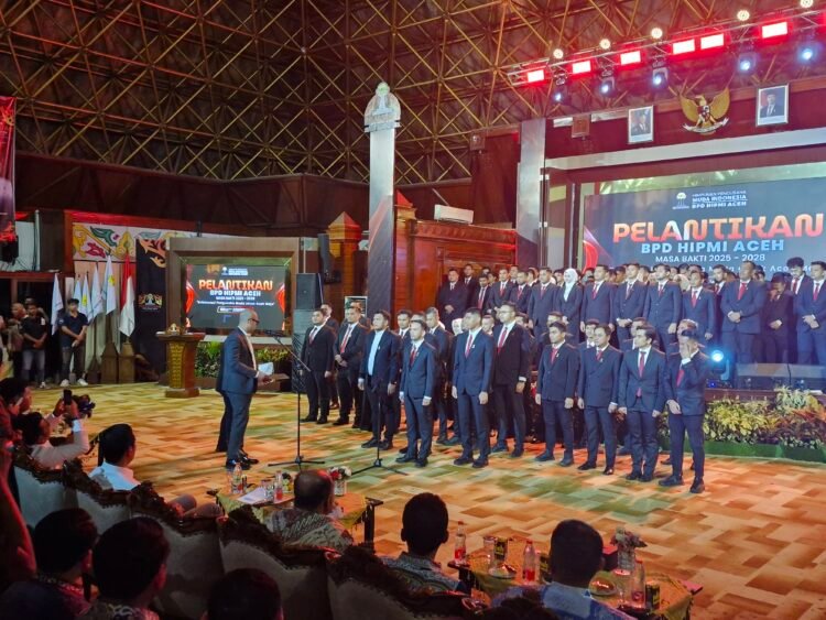 Said Rizqi Saifan Resmi Pimpin HIPMI Aceh, Fokus Tarik Investasi untuk Bangkitkan Ekonomi Daerah