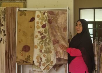 Warna Alam dari Pulau Weh, Ecoprint Sabang Jadi Daya Tarik Baru Wisatawan