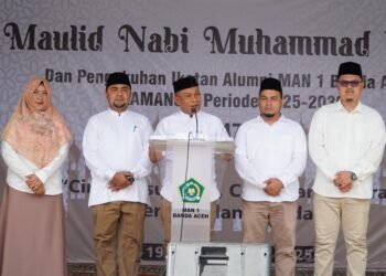 IKAMANSA 2025–2030 Dikukuhkan, Alumni Dorong Penguatan MAN 1 Banda Aceh