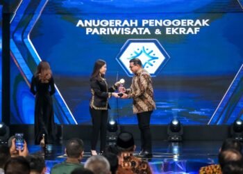 Ekonomi Kreatif Melesat, Kementerian Ekraf Raih Anugerah Penggerak Nusantara 2025