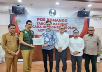 BPR Syariah Mustaqim Aceh Salurkan Bantuan Kemanusiaan untuk Korban Banjir, Diterima Langsung Sekda Aceh