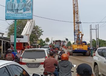 Jembatan Krueng Tingkeum Kuta Blang Terapkan Sistem Buka-Tutup Setiap Satu Jam