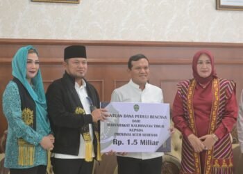 Wagub Fadhlullah Sambut Gubernur Kaltim di Aceh, Salurkan Bantuan senilai Rp 1,5 Miliar dan Kuota Beasiswa
