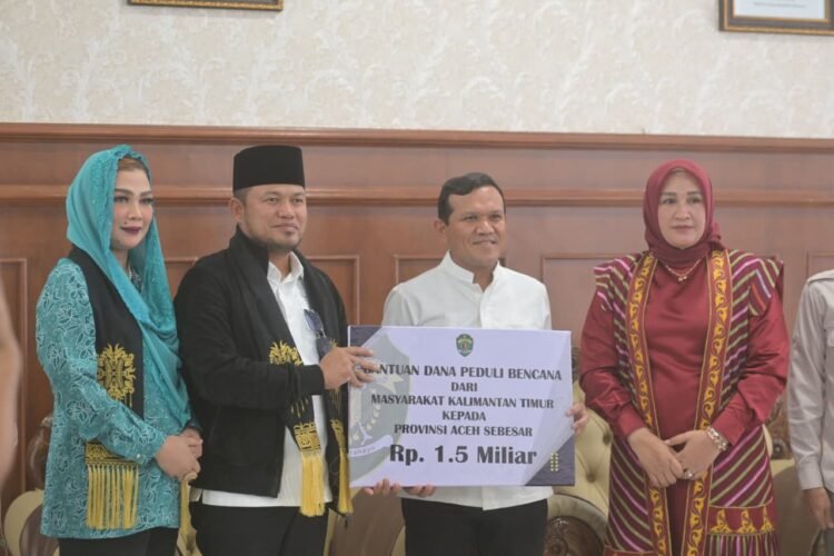 Wagub Fadhlullah Sambut Gubernur Kaltim di Aceh, Salurkan Bantuan senilai Rp 1,5 Miliar dan Kuota Beasiswa