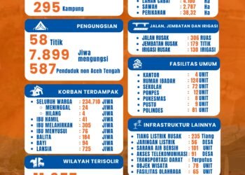 12.638 Hektare Kebun Kopi di Aceh Tengah Rusak Akibat Bencana