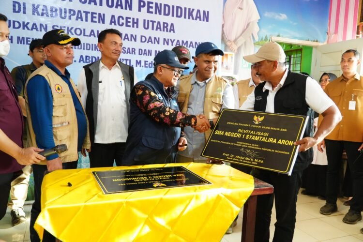 Sinergi Pusat dan Daerah Percepat Rehabilitasi Sekolah Pascabencana di Aceh