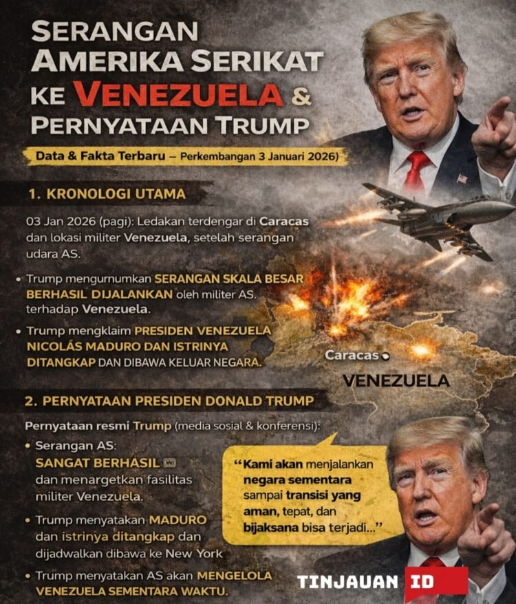 Ada Apa di Balik Serangan Amerika Serikat ke Venezuela?