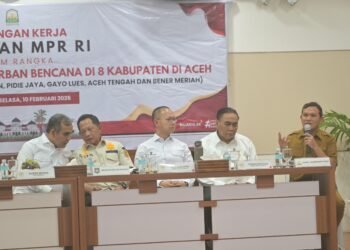 Wagub Aceh Minta Percepatan Jadup, Pemulihan Ekonomi hingga Sapi Meugang saat Kunjungan Pimpinan MPR RI