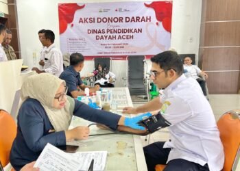 Dipimpin Muhsin, ASN Dinas Dayah Aceh Kumpulkan 42 Kantong Darah dalam Setengah Hari