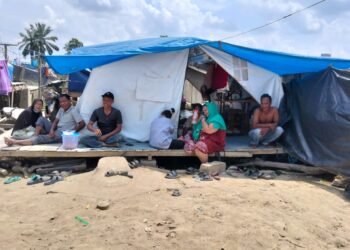 Masih di Tenda Saat Lebaran, Warga Aceh Tamiang Keluhkan Penyaluran DTH