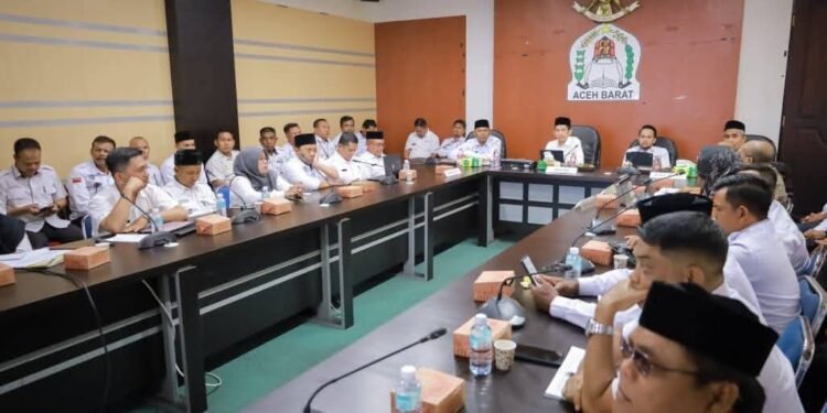 Pastikan Akses JKA Untuk Masyarakat, Pemkab Aceh Barat Bentuk Satgas Pemutakhiran DSEN