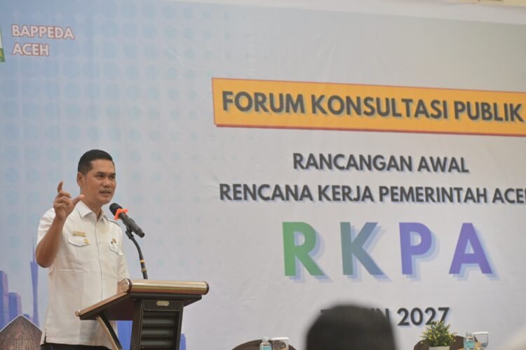 Sekda M. Nasir Buka Forum Konsultasi Publik RKPA 2027, Dorong Pembangunan Tangguh dan Sinergi Pusat-Daerah