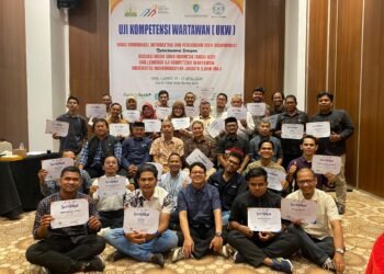 28 Wartawan Aceh Raih Sertifikasi Kompeten, AMSI Dorong Profesionalisme Jurnalistik