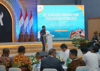 Gubernur Aceh Hadiri Relaunching AMANAH, Dorong Peran Strategis Generasi Muda