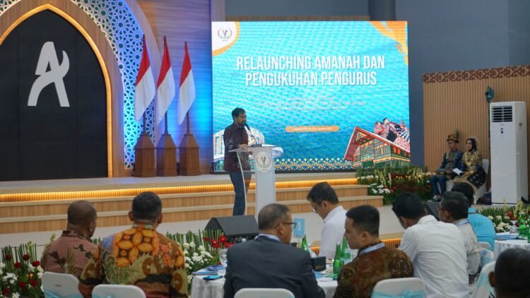 Gubernur Aceh Hadiri Relaunching AMANAH, Dorong Peran Strategis Generasi Muda