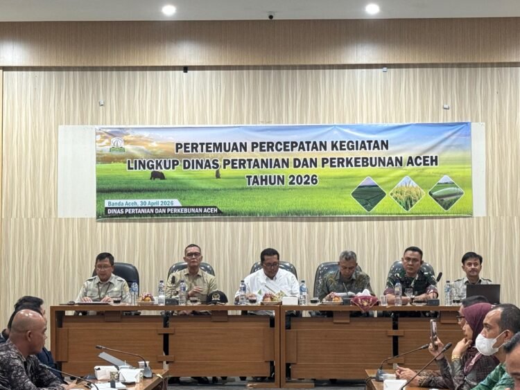 Dirjen LIP Apresiasi TA Khalid Dalam Percepatan Rehab Lahan Pertanian Pascabencana