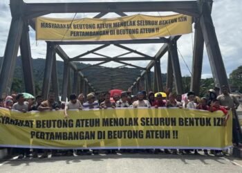 Perempuan Beutong Bersatu Desak Pencabutan Izin Tambang, Bupati Diminta Temui Warga
