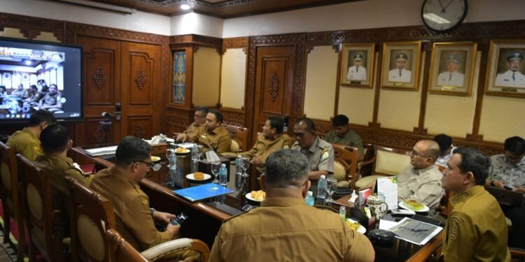Wagub Aceh Pimpin Rakor Percepatan Pemulihan Pascabencana Hidrometeorologi