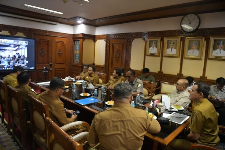 Wagub Aceh Pimpin Rakor Percepatan Pemulihan Pascabencana Hidrometeorologi
