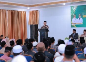 Bupati Syech Muharram Ajak Ratusan Guru Program Beut Kitab Bak Sikula Kuasai Materi Bimtek, Dorong Pengajaran Berkualitas