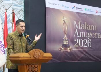 Sekda Aceh M. Nasir Raih Anugerah Tokoh Inspiratif Nasional SMSI 2026