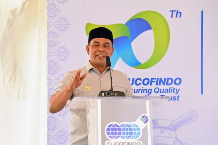 Bupati Aceh Besar Apresiasi Pembangunan Sumur Bor Sucofindo untuk Masyarakat Lambleut