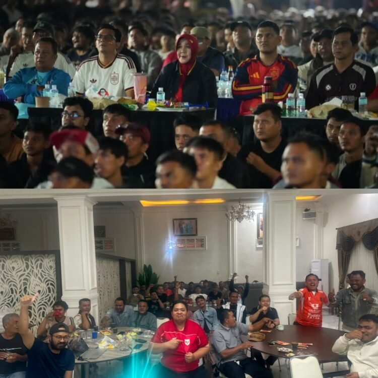 Nobar Piala Dunia di Aceh: Banda Aceh Paling Meriah, Subulussalam Semarak di Rumah Mantan Wali Kota