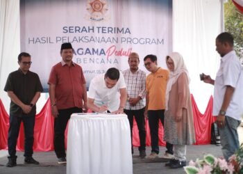 Tinjau Pedalaman Aceh Tamiang, KAGAMA Serahkan 26 Huntara Korban Bencana Hidrometeorologi