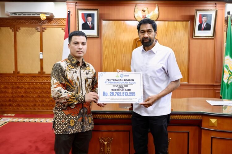 PT PEMA Serahkan Dividen Rp28,76 Miliar kepada Pemerintah Aceh, Bukti Transformasi Tata Kelola dan Penguatan Kinerja