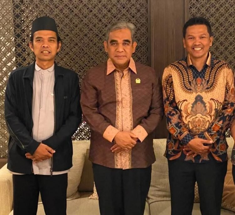 Silaturahmi Ustadz Abdul Somad dan Ketua MPR Ahmad Muzani Bahas Perkembangan Kehidupan Beragama