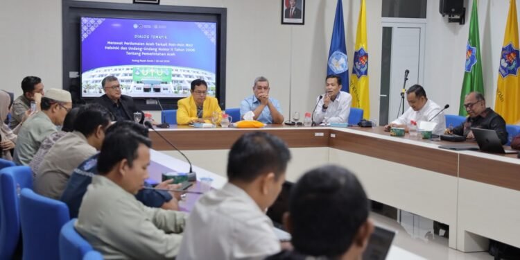 Lembaga Wali Nanggroe Gandeng Akademisi UTU Perkuat Implementasi MoU Helsinki