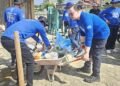 Gerakan Nasional Langit Biru Indonesia Asri, DPD Partai Demokrat Aceh Gelar Aksi Bersih Lingkungan Rumah Ibadah