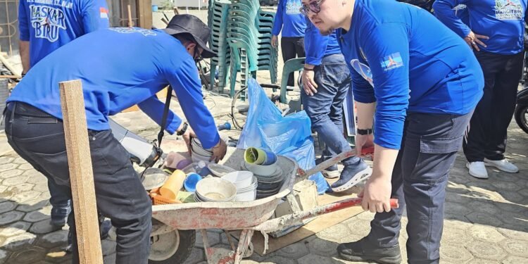 Gerakan Nasional Langit Biru Indonesia Asri, DPD Partai Demokrat Aceh Gelar Aksi Bersih Lingkungan Rumah Ibadah