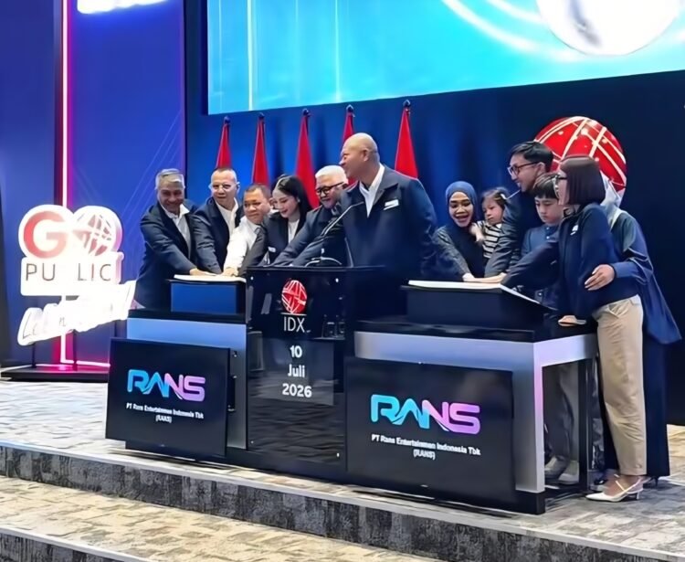 IPO Saham RANS Milik Raffi Ahmad Melesat, Diserbu Konglomerat hingga Jajaran Selebritas